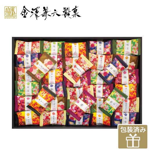 【クーポン有】【10%OFF】 お歳暮 冬ギフト お菓子 クリスマス お菓子 個包装 【送料無料】 金澤兼六製菓 金澤小町(150グラム×6種×2袋) せんべい...