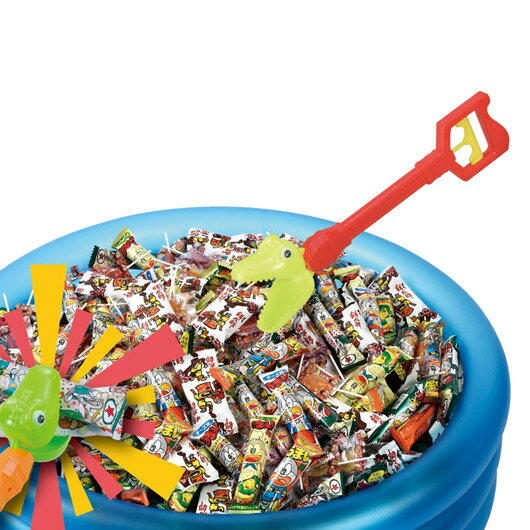 【クーポン有】 販促品 駄菓子セット 【送料無料】 ガブガブ恐竜でお菓子GET100人用 駄菓子セット 販促品 駄菓子セット 人気 敬老会 プレゼント イベント...