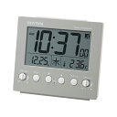 【今だけP最大47倍】 母の日 販促品 置き時計 【送料無料】 リズム フィットウェーブ D236〈グレー〉 置き時計 販促品 置き時計 5000円 人気 40...