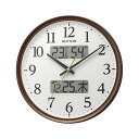 【今だけP最大47倍】 母の日 販促品 掛け時計 【送料無料】 リズム 電波掛時計〈ブラウン〉 掛け時計 販促品 掛け時計 12000円 人気 10000円台 ...