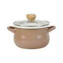 母の日 販促品 ポット 【送料無料】 ストクック IHホーローポット(18cm)〈ブラウン〉 ポット 販促品 ポット 5000円 人気 5000円台 敬老会 プ...