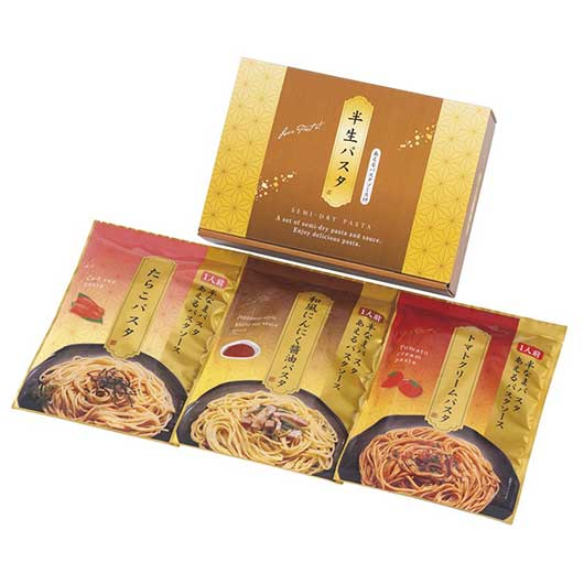 【クーポン有】 お歳暮 冬ギフト パスタ ギフト パスタ 【送料無料】 半生パスタ(あえるパスタソース付き) パスタ ギフト パスタ 3000円 人気 2000...