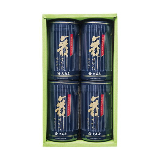 【クーポン有】 お歳暮 冬ギフト 海苔 ギフト 海苔 【送料無料】 大森屋〈舞すがた〉味のり卓上詰合せ 海苔 内祝 お返し ギフトお祝い 贈答品 法事 仏事 香...