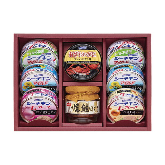 【クーポン有】 お歳暮 冬ギフト 魚介類セット ギフト 魚介類セット 【送料無料】 はごろもフーズ バラエティシーフードギフト 魚介類セット ギフト 魚介類セッ...