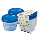 販促品 保存容器 【送料無料】 ツイストポット500ml2個組(ブルー)【80個単位】 保存容器 販促品 保存容器 200円 人気 200円台 敬老会 プレゼン...