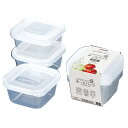 販促品 保存容器 【送料無料】 ホームパック300ml3個組(ホワイト)【120個単位】 保存容器 販促品 保存容器 200円 人気 200円台 敬老会 プレゼ...