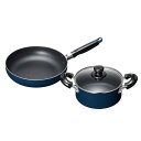 【今だけP最大47倍】 販促品 フライパン 【送料無料】 IH対応両手鍋18cm&フライパン24cmセット フライパン 販促品 フライパン 8000円 人気 8...