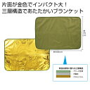 【46%OFF】 販促品 ブランケット 【送料無料】 金色(こんじき)の三層構造ブランケット ブランケット 敬老会 プレゼント デイサービス 施設 安い 販促品...