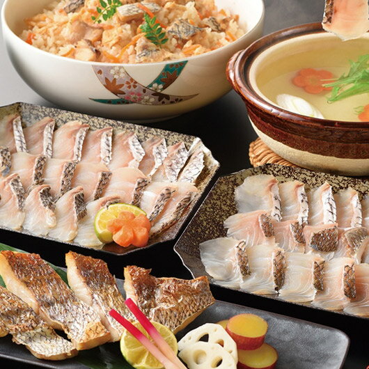 お中元 魚介類セット 販促品 魚介類セット 【送料無料】 「下関 音」下関漁港水揚げ 天然真鯛セット 魚介類セット 販促品 魚介類セット 人気 敬老会 プレゼン...