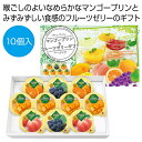 【19%OFF】 プチギフト お菓子 おしゃれ 【送料無料】 マンゴープリン&フルーツゼリーギフト10個【12個単位】 ゼリー 敬老会 プレゼント デイサービス...