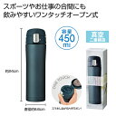 【43%OFF】 販促品 タンブラー 【送料無料】 ワンプッシュ真空ステンレスボトル450ml タンブラー 販促品 激安 タンブラー 1500円 人気 1000...