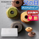 父の日 プレゼント 【送料無料】 【父の日】クラインバームクーヘン プレーン&ベルギーチョコ バウムクーヘン オーシャンテール プチギフト お菓子 お中元 夏ギ...