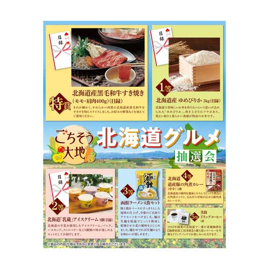 【19日20時〜P最大46.5倍】 販促品 抽選箱・抽選器 【送料無料】 ごちそう大地　北海道グルメ抽選会100人用 抽選箱・抽選器 販促品 抽選箱・抽選器 人気 敬老会 プレゼント イベント セール sale