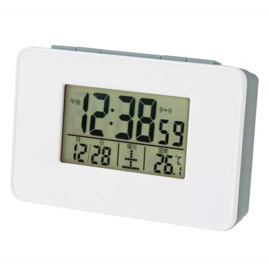 販促品 目覚まし時計 【送料無料】 電波目覚まし時計【50個単位】 目覚まし時計 販促品 目覚まし時計 1500円 人気 1000円台 敬老会 プレゼント イベント セール sale