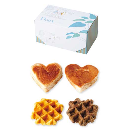 【クーポン有】【10%OFF】 忘年会 プレゼント 1000円 おいしいデニッシュハート&ワッフル デニッシュ 引菓子 デニッシュ 1000円 人気 900円台...