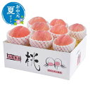 お中元 果物セット お中元 夏ギフト 【送料無料】 山梨県産の桃8玉 果物セット お中元 夏ギフト 御中元 お返し お礼 ギフトセット お菓子 詰め合わせ お中...