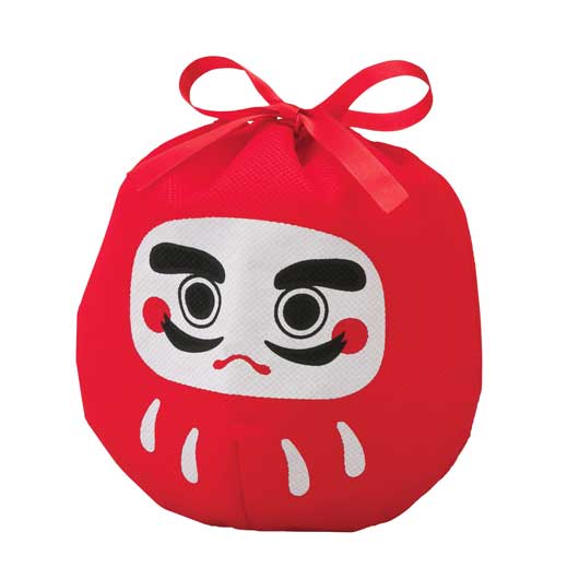 【クーポン有】【10%OFF】 クリスマス お菓子 個包装 【送料無料】 【60個単位】だるま巾着 お菓子3点セット 駄菓子セット プチギフト お菓子 販促品 ...