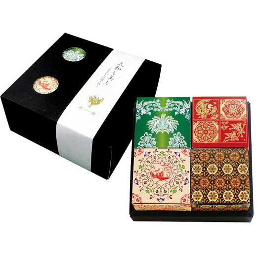 【クーポン有】 お歳暮 冬ギフト お菓子 クリスマス お菓子 個包装 奈良祥樂 大和し美しオリーブなあられ4箱セット あられ・おかき プチギフト お菓子 ギフト...