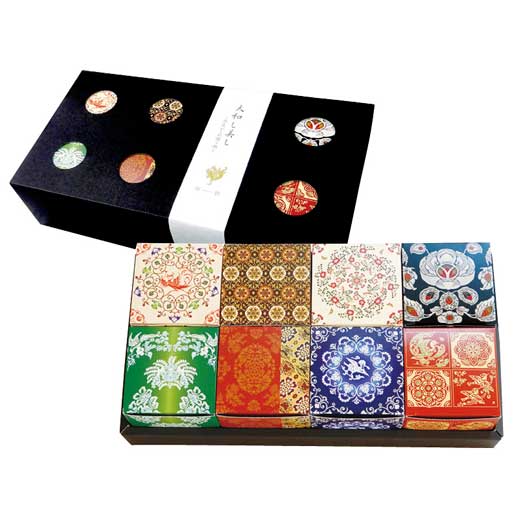 【クーポン有】 お歳暮 冬ギフト お菓子 クリスマス お菓子 個包装 奈良祥樂 大和し美しオリーブなあられ8箱セット あられ・おかき プチギフト お菓子 ギフト...