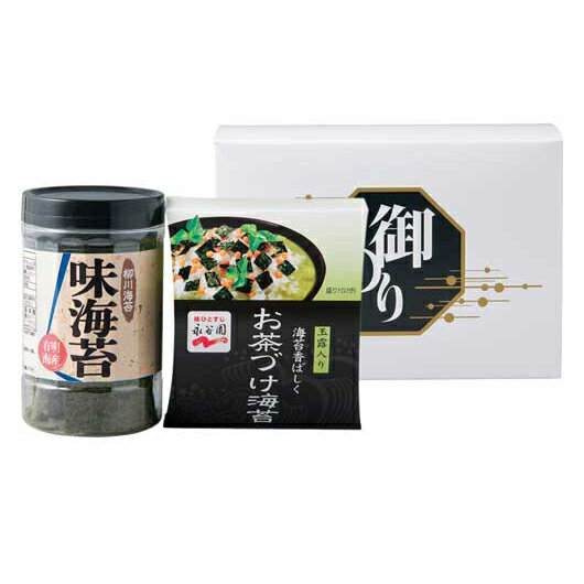 【クーポン有】 忘年会 プレゼント 1000円 永谷園お茶漬け・柳川海苔詰合せ 海苔 詰め合わせ 内祝 お返し ギフトお祝い 贈答品 法事 仏事 香典返し 満中...