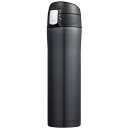 プチギフト ステンレスボトル 【送料無料】 カラモ ワンプッシュ真空ステンレスボトル 480ml ブラック ステンレスボトル プチギフト ステンレスボトル 20...