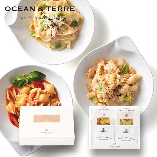【クーポン有】 お歳暮 ギフト 北海道 Premium海鮮パスタセットA パスタセット オーシャンテール 御歳暮 冬ギフト 結婚 出産 内祝い 香典返し 快...
