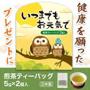 【クーポン有】 プチギフト 夏祭り ラジオ体操 【送料無料】 【あす楽】 いつまでもお元気で 煎茶2個入り 日本茶 敬老会 プレゼント デイサービス 施設 食べ...