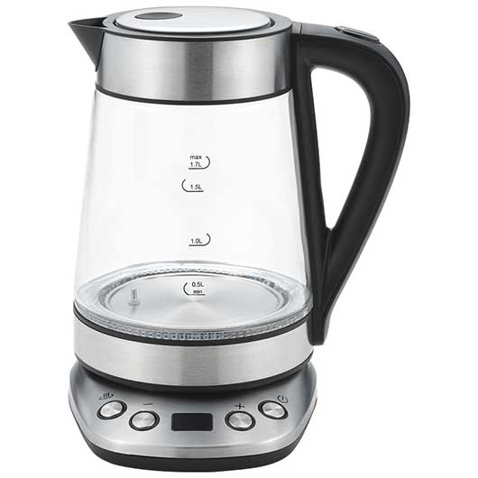 【クーポン有】 お歳暮 冬ギフト ギフト 電気ケトル 【送料無料】 〈SUSTIA〉温度調整ガラス電気ケトル1.7L 電気ケトル ギフト 電気ケトル 9000円...