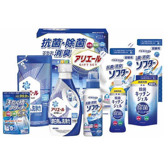 【20 OFF】 内祝 ギフト ギフト 洗濯用洗剤セット 【送料無料】 〈ギフト工房〉アリエール抗菌除菌ギフト 洗濯用洗剤セット 結婚内祝 出産 快気内祝 新築内祝 法事 志 ギフト 香典返し ギフト 激安 洗濯用洗剤セット 40