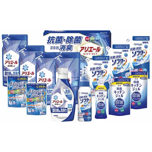 【26 OFF】 内祝 ギフト ギフト 洗濯用洗剤セット 【送料無料】 〈ギフト工房〉アリエール抗菌除菌ギフト 洗濯用洗剤セット 結婚内祝 出産 快気内祝 新築内祝 法事 志 ギフト 香典返し ギフト 激安 洗濯用洗剤セット 80