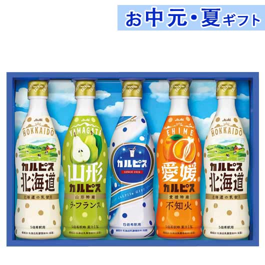 内祝 ギフト お中元 【送料無料】 カルピス カルピスギフト 乳酸菌飲料 お中元 ギフト 御中元 お返し お礼 ギフトセット お菓子 詰め合わせ お中元 ギフト 乳酸菌飲料 5000円 人気 4000円台 敬老会 プレゼント イベント セー