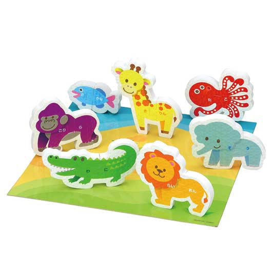 【クーポン有】【10%OFF】 販促品 知育パズル 【送料無料】 EVAどうぶつ合体パズル 知育パズル 販促品 知育パズル 600円 人気 500円台 敬老会 ...