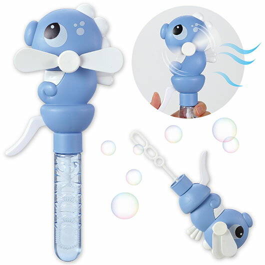 【クーポン有】【10%OFF】 販促品 シャボン玉 【送料無料】 ハンディファン&しゃぼんタツノオトシゴ シャボン玉 販促品 シャボン玉 500円 人気 400...