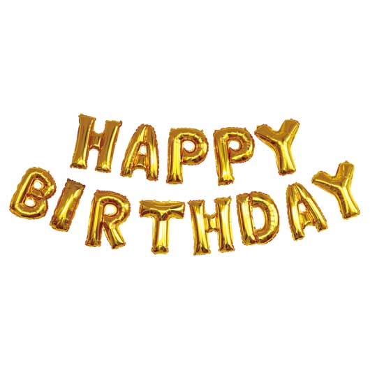 【クーポン有】【11%OFF】 販促品 バルーン バースデーバルーン ゴールド バルーン 販促品 激安 バルーン 300円 人気 200円台 敬老会 プレゼント...