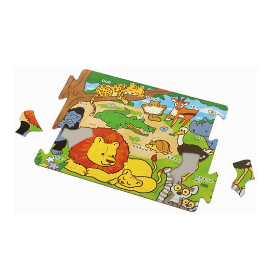 【クーポン有】【11%OFF】 販促品 知育パズル 【送料無料】 アニマル大集合パズル 30ピース 知育パズル 保育園 運動会 景品 幼稚園 販促品 激安 知育...