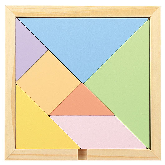 【クーポン有】【11%OFF】 販促品 知育パズル 【送料無料】 木製タングラムパズル 知育パズル 販促品 激安 知育パズル 600円 人気 500円台 敬老会...