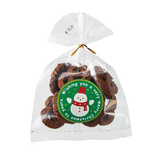 【クーポン有】 クリスマス お菓子 個包装 【送料無料】 【120個単位】クリスマスクッキー ショコラ味 クッキー プチギフト お菓子 クリスマス 業務用 クリ...