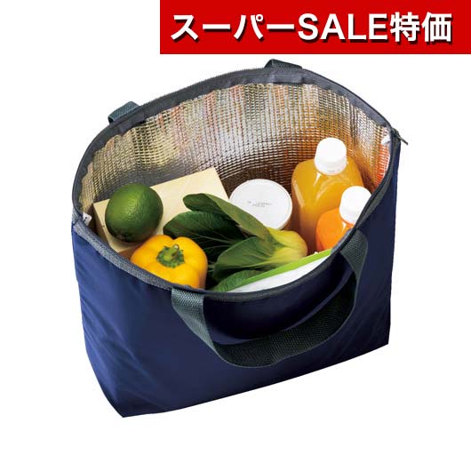 【クーポン有】【30%OFF】 販促品 保冷温バッグ 【あす楽】 プレント／保冷温トート ネイビー 保冷温バッグ 即納 販促品 激安 保冷温バッグ 400円 人気 400円台 敬老会 プレゼント イベント セール sale