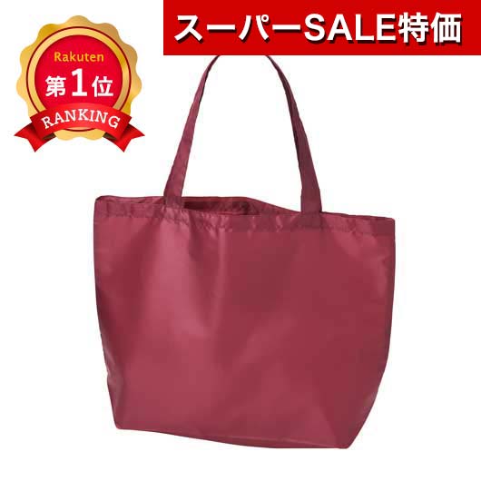 ＼楽天1位／【40%OFF】 エコバッグ 折りたたみ コンパクト 【あす楽】 エコモ ポケット付きラージバッグ（レッド） プチギフト 即納 バッグ 激安 プチギフト 300円 人気 300円台 敬老会 プレゼント イベント セール sale