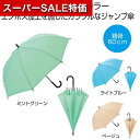 【クーポン有】【43%OFF】 販促品 男女兼用雨傘 【送料無料】 カラフルジャンプ傘 1本 男女兼用雨傘 販促品 激安 男女兼用雨傘 800円 人気 800円...