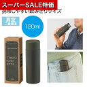 【クーポン有】【42%OFF】 販促品 マグボトル 真空ステンレスサーマルポケットボトル120ml(グレー) マグボトル 販促品 激安 マグボトル 600円 人...