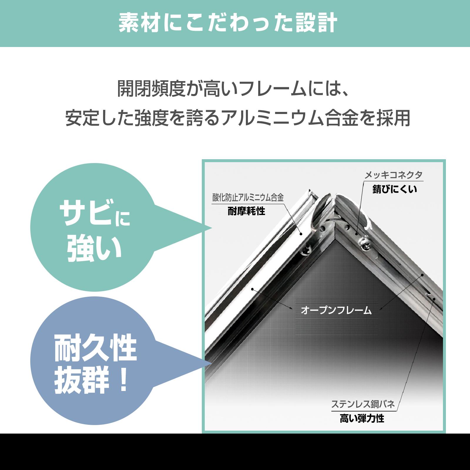 看板 看板 a型 たて看板 スタンド看板 A1サイズ アルミ製 A型看板パネルスタンド 店舗用看板 屋内 屋外対応 ポスター 折りたたみ式 四辺開閉式 グリップ式 防水 3