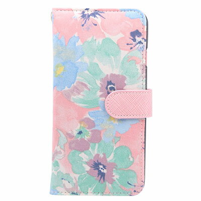 【Fedele フェデール 】 REINE NE Paterie 花柄 スマホケース iPhone6s/6対応 手帳型 ピンク 【メール便OK】1000円 買い回り マラソン用 ポイント消化 2