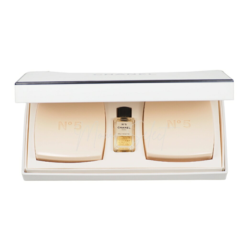 アウトレット CHANEL シャネル No5 サヴォン ギフトセット No5 オープルミエール EDP 4ml No5 サヴォン石鹸 75g ×2 メール便NG 並行輸入品