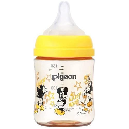 ピジョン Pigeon 母乳実感 哺乳びん 160ml プラスチック Disney 4902508024549