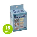 　 ・眼、耳まわりの汚れ落としなどにオススメです。 ・精製水のみを使用しておりますので、皮膚の敏感なペットにもやさしくおすすめです。 ・消毒液を使用していないため臭いが気になりません。消毒液（エタノール）・香料・防腐剤は使用していません。 ・滅菌済みのため、衛生的に安心してご使用できます。アルミ包装は上下どこからでも簡単に開封できます。 ・安心・安全の国内製造です。 ■内容量：16包入 ■仕様：6cm×7.5cm　仕上り/2ッ折 ■使用上の注意 ・開封した後は、なるべく早くご使用下さい。 ・本品は使い切りです。繰り返しのご使用はおやめください。 ・ご使用後、トイレに流さず、衛生的に処理をしてください。 ・コットンの表面あるいは内部に、黄色又は黒色の斑点状のものが見つかることがありますが、これは綿の実殻ですので、使用上での心配はありません。 広告文責：株式会社パーソナルリース