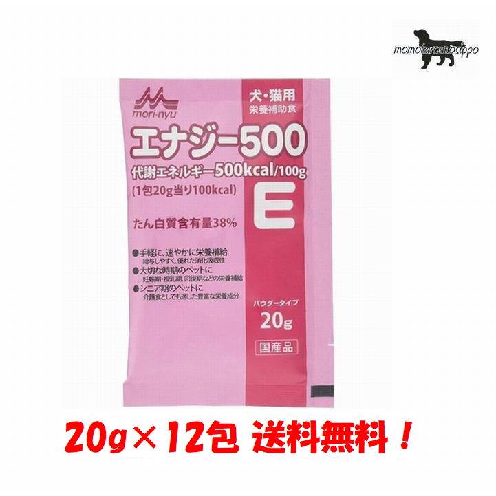 森乳サンワールド エナジー500 20g×12包 送料無料 ポスト投函便