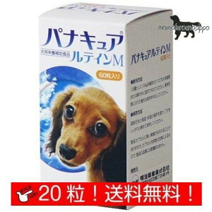 パナキュアルテインM 犬用 お試し 20粒 Meiji Seika ファルマ 送料無料!(ポスト投函便)