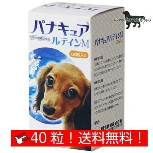 パナキュアルテインM 犬用 お試し 40粒 小分け Meiji Seika ファルマ 送料無料!(ポスト投函便)