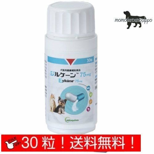 ジルケーン 75mg 犬猫用 お試し 30カプセル(小分け袋) 日本全薬工業 送料無料（ポスト投函便）